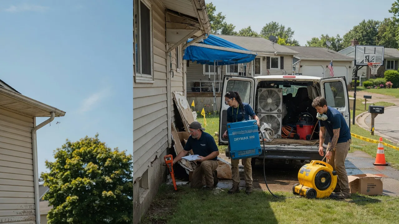Ceiling Leak Cleanup in New Hartford, IA near me