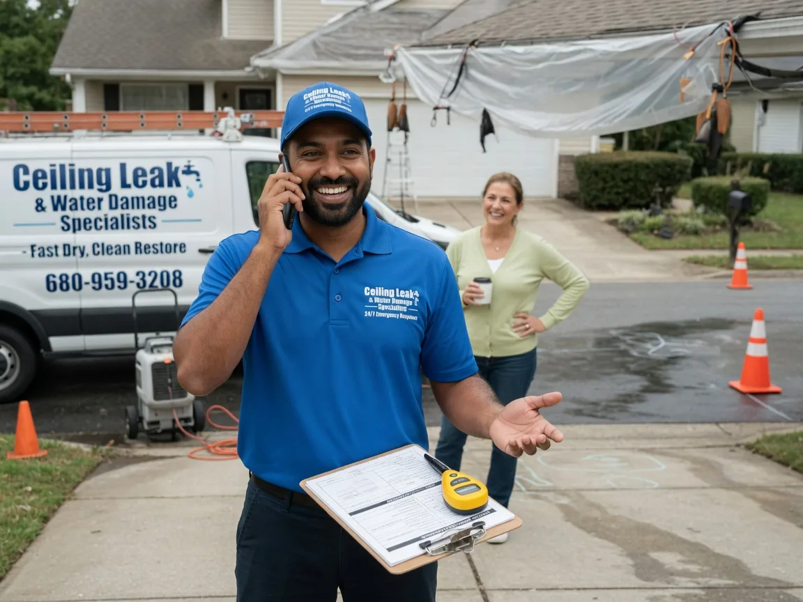 Ceiling Leak Cleanup New Hartford, IA FAQs